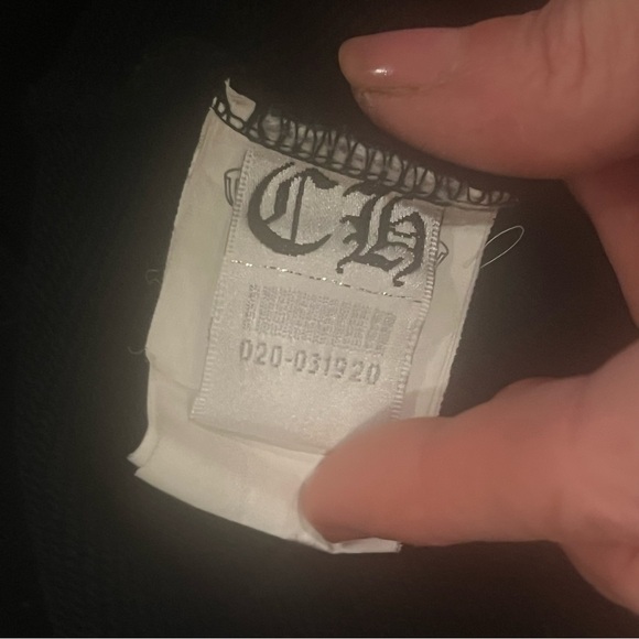 Chrome Hearts Horseshoe Floral Cross Sleeve Zip Up Hoodie - Picture 5 of 6